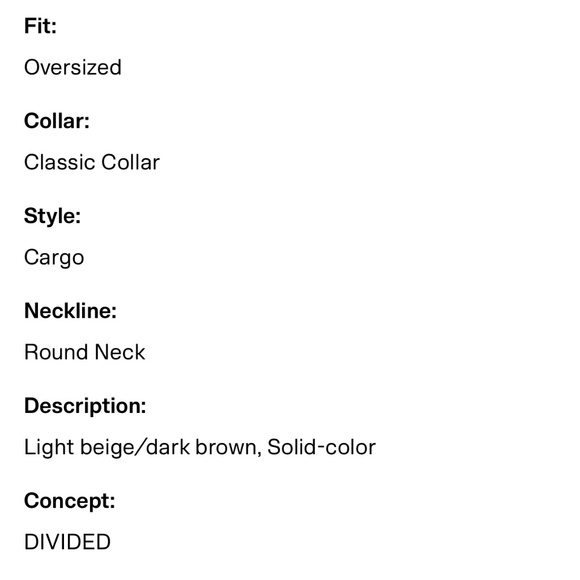 H&M coated collar twill plaid jacket - Picture 9 of 10